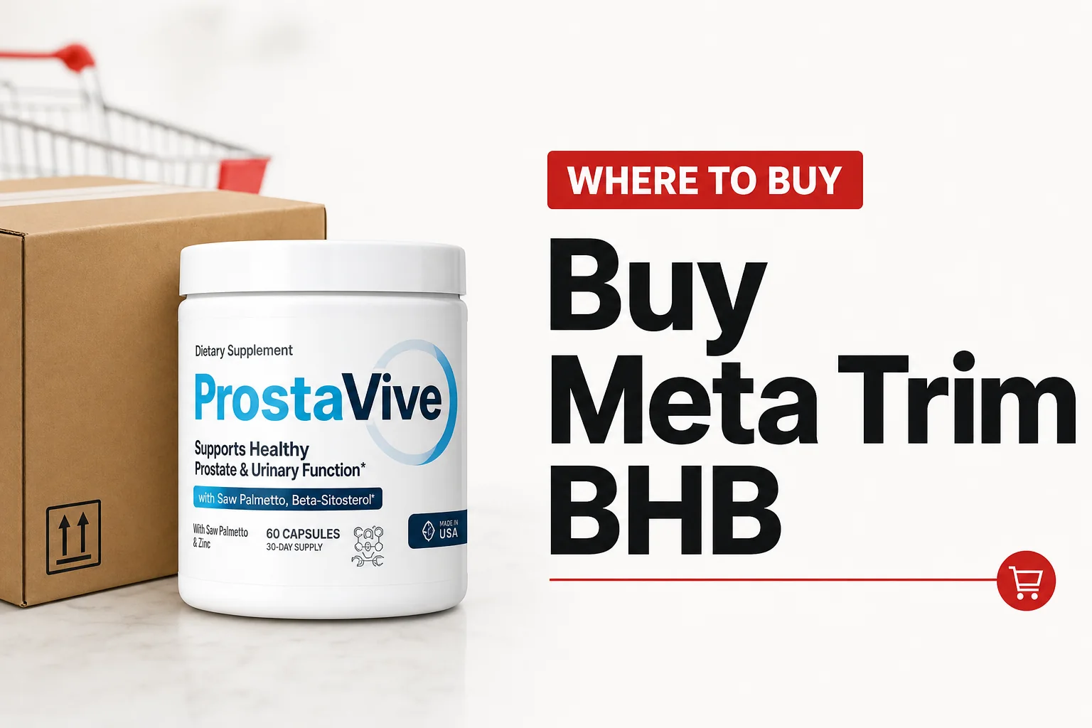 Meta Trim BHB bottle with 'buy meta trim bhb' in bold text on a clean white background for a US-focused review thumbnail.