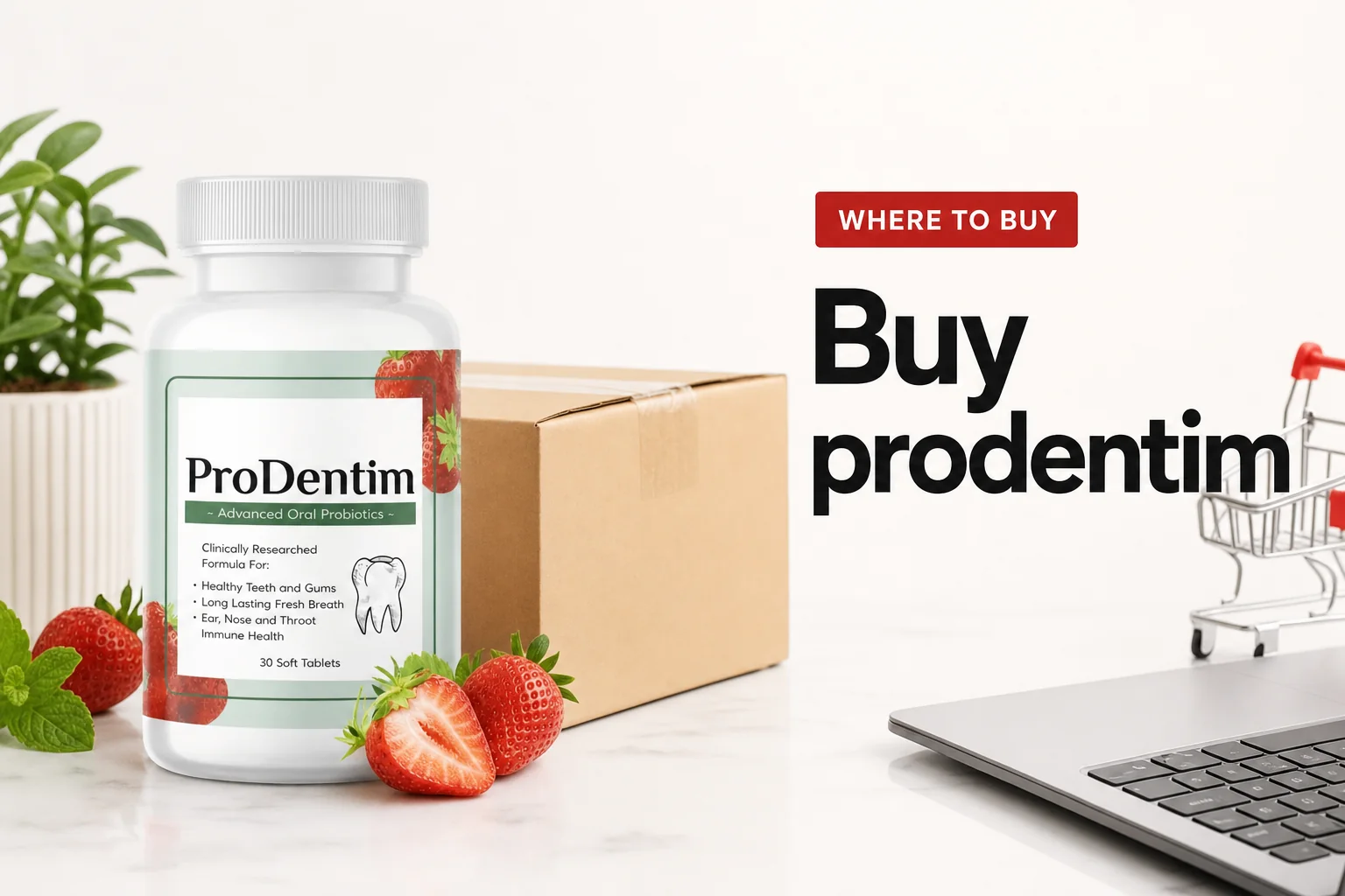 buy prodentim review thumbnail with product and headline